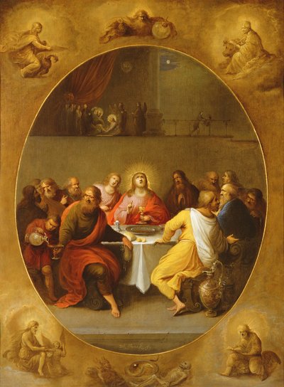 العشاء الأخير بواسطة فرانز الثاني والثالث فرانكن